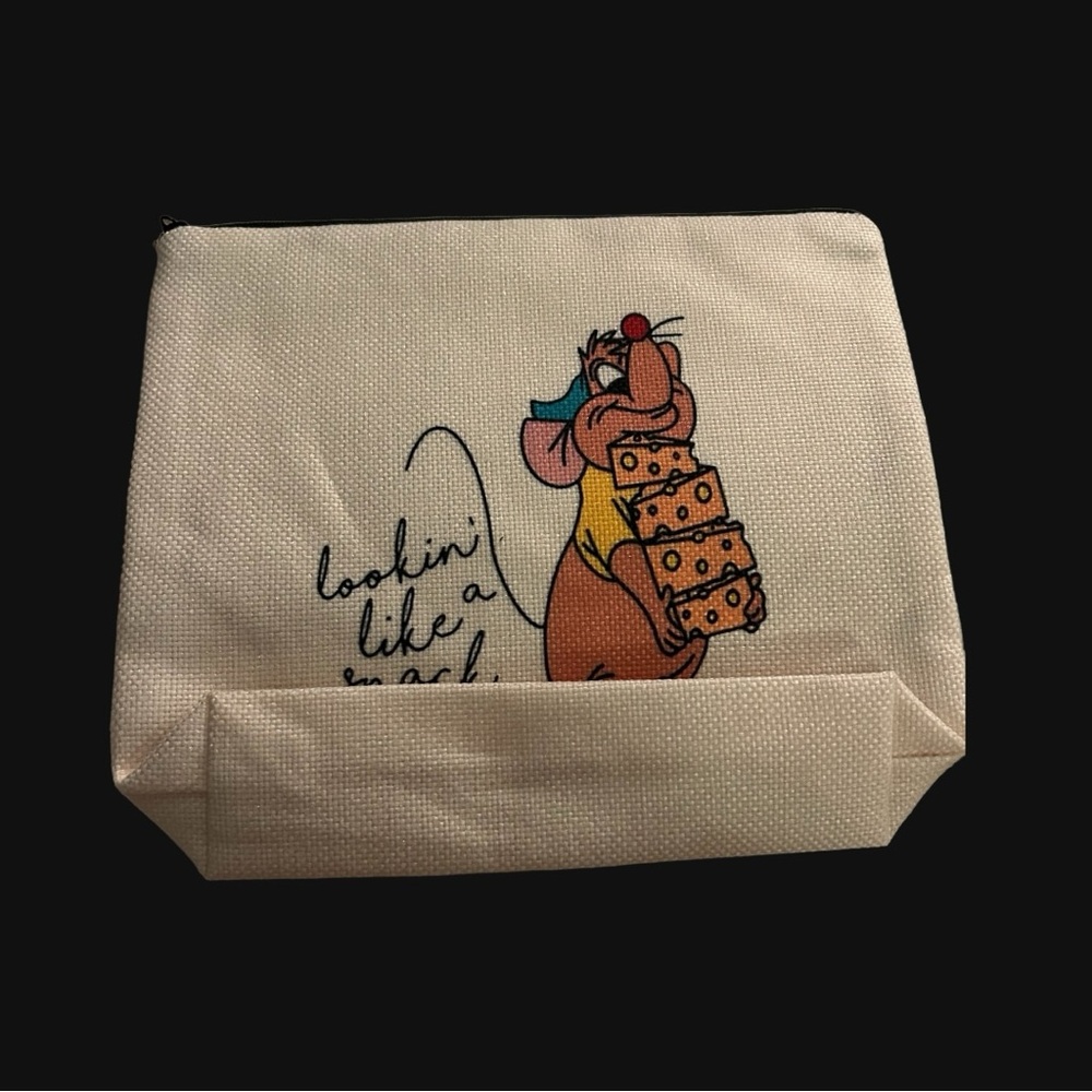 Disney Cinderella Gus Gus Makeup Bag Or Pouch - Picture 7 of 9
